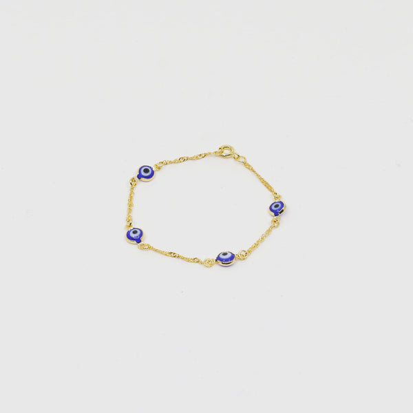 Pulsera con 4 Ojos Turcos