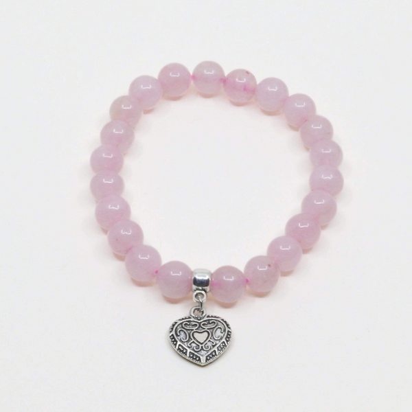 Pulsera de Quartzo Rosa