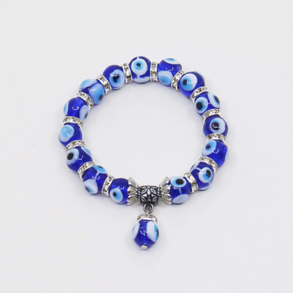 Pulsera con Ojos Turcos Azules